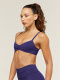 Gymshark Colour Block Sports Bra — Indigo Purple — 2