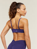 Gymshark Colour Block Sports Bra — Indigo Purple — 3