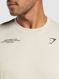 Gymshark Conditioning Club Oversized T-Shirt — Pebble Grey — 5