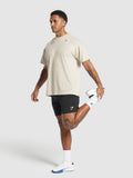 Gymshark Conditioning Club Oversized T-Shirt — Pebble Grey — 4