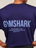 Gymshark Conditioning Club Oversized T-Shirt — Indigo Purple/Steady Purple — 6