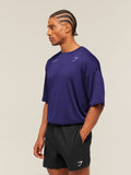 Gymshark Conditioning Club Oversized T-Shirt — Indigo Purple/Steady Purple — 3