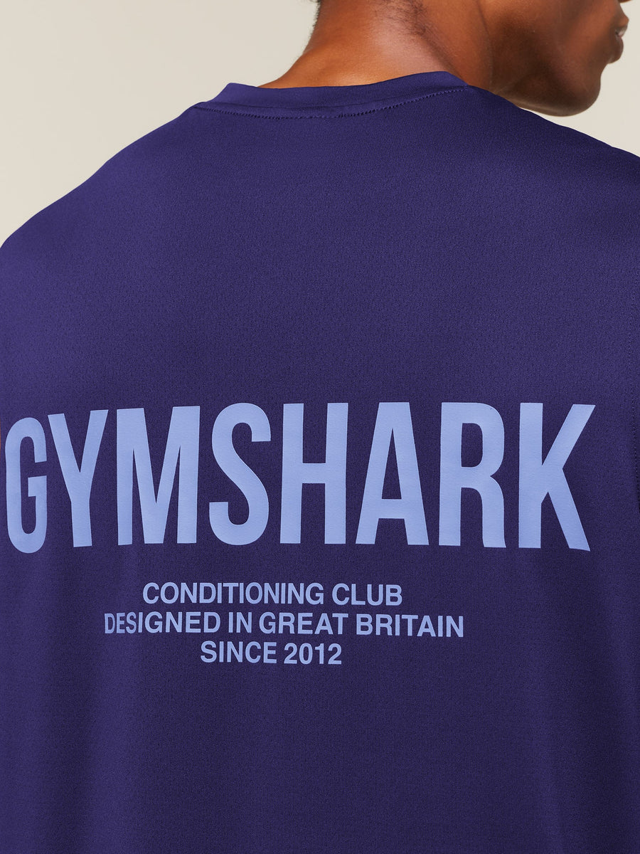 Gymshark Conditioning Club Tank — Indigo Purple/Steady Purple — 6