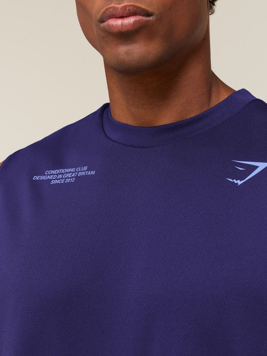 Gymshark Conditioning Club Tank — Indigo Purple/Steady Purple — 7