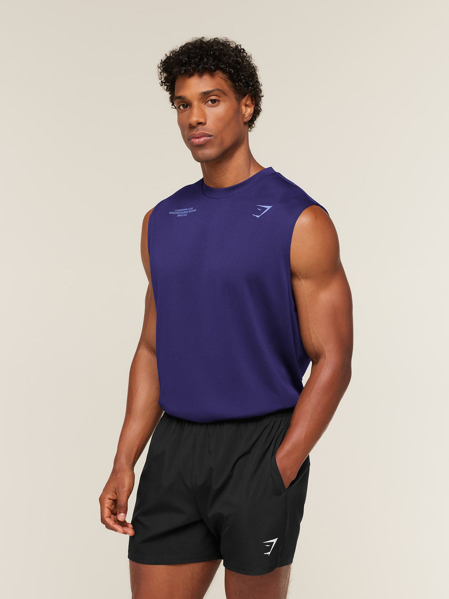 Gymshark Conditioning Club Tank — Indigo Purple/Steady Purple — 3