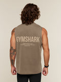 Gymshark Conditioning Club Washed Tank — Trail Brown/Vanilla Beige/Wash — 1