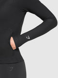 Gymshark Conditioning Full Zip Jacket — Black — 5