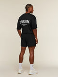 Gymshark Conditioning Club Oversized T-Shirt — Black/White — 5