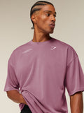 Gymshark Conditioning Club Washed T-Shirt — Strength Pink/Haze Pink/Wash — 7