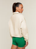 Gymshark Cosy Campus Polo Sweatshirt — Bros Chalk Marl — 2