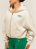 Gymshark Cosy Campus Full Zip Hoodie — Bros Chalk Marl — 3