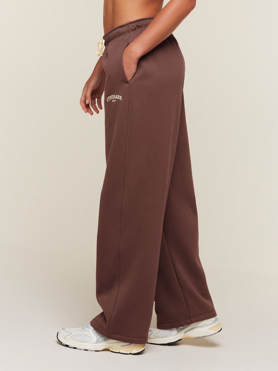 Gymshark Cosy Luxe Campus Pants — Espresso Brown — 3