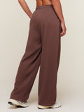 Gymshark Cosy Luxe Campus Pants — Espresso Brown — 2