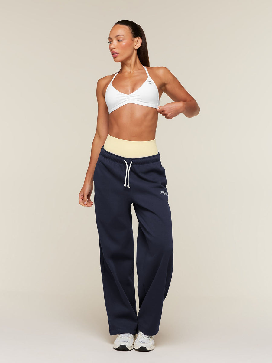 Gymshark Cosy Luxe Campus Pants — Heavy Blue — 4