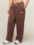 Gymshark Cosy Campus Pants Short — Espresso Brown — 3