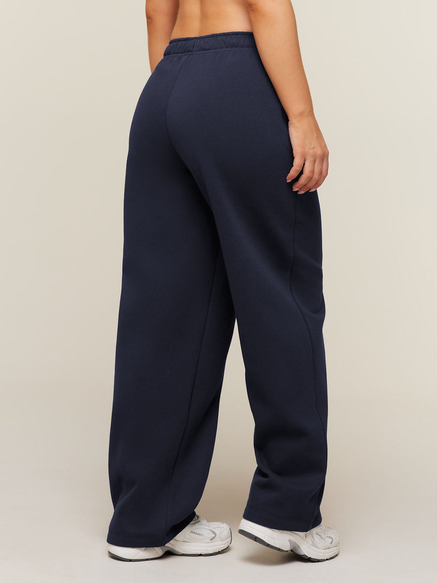 Gymshark Cosy Campus Pants Short — Heavy Blue — 2