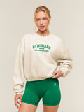 Gymshark Cosy Campus Sweatshirt — Bros Chalk Marl — 1