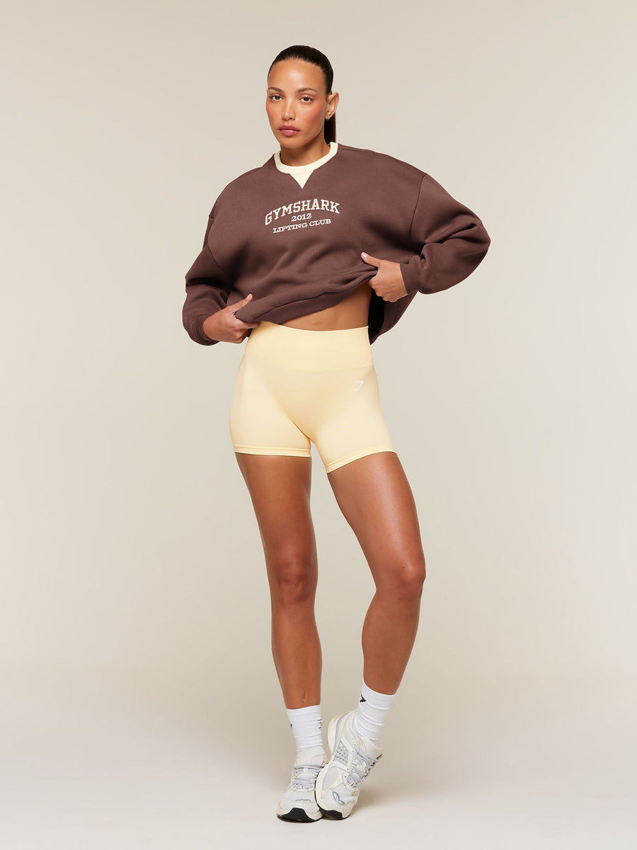 Gymshark Cosy Campus Sweatshirt — Espresso Brown — 4