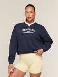 Gymshark Cosy Campus Sweatshirt — Heavy Blue — 1