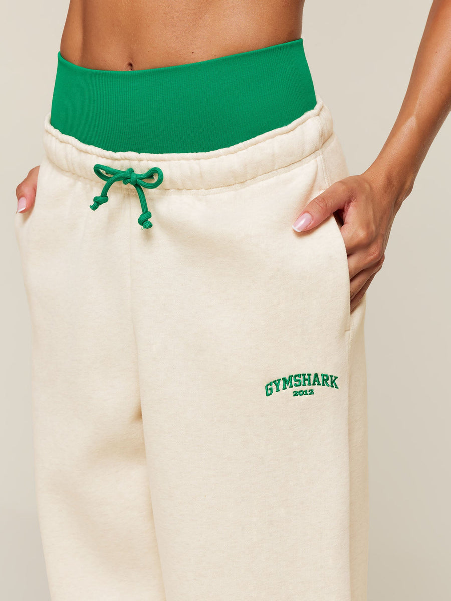 Gymshark Cosy Campus Pants Tall — Bros Chalk Marl — 5
