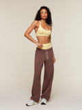 Gymshark Cosy Campus Pants Tall — Espresso Brown — 4