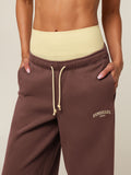 Gymshark Cosy Campus Pants Tall — Espresso Brown — 5