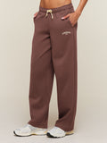 Gymshark Cosy Campus Pants Tall — Espresso Brown — 3