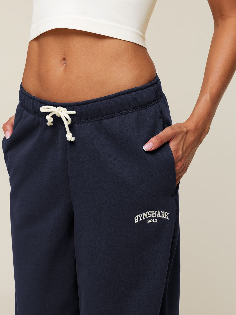 Gymshark Cosy Campus Pants Tall — Heavy Blue — 5