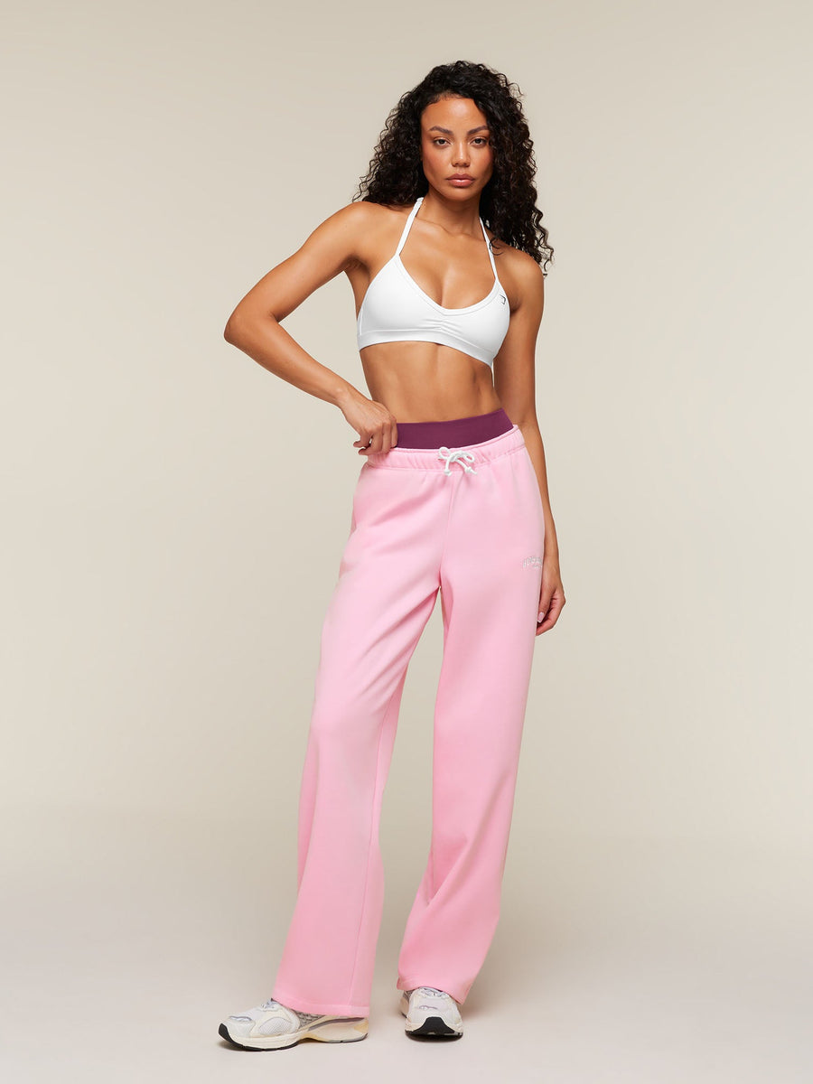 Gymshark Cosy Campus Pants Tall — Poise Pink — 4
