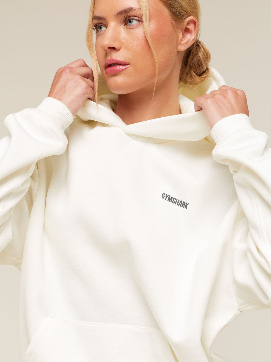 Gymshark Cosy Luxe Hoodie — Soft White — 6