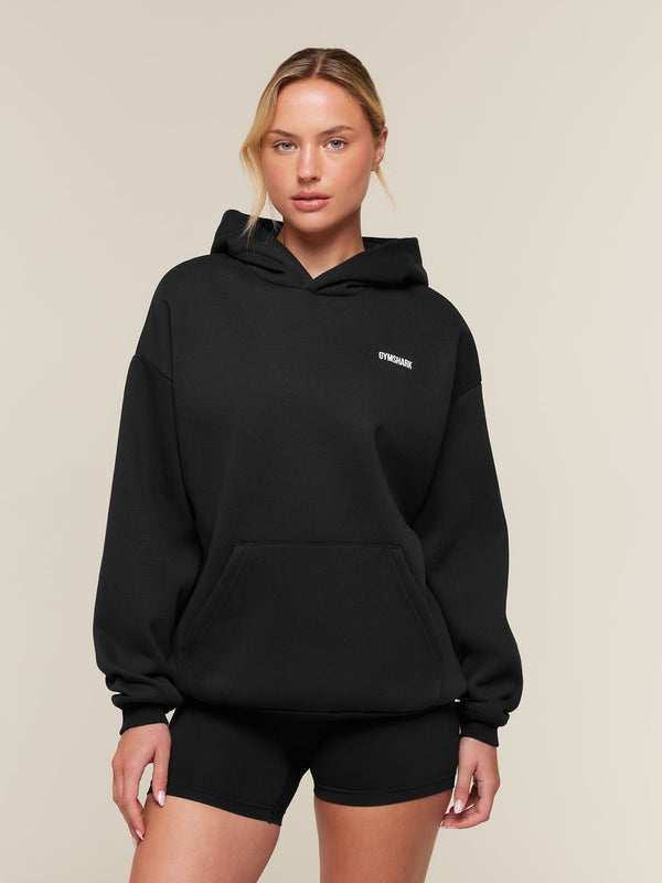 Gymshark Cosy Luxe Hoodie — Black