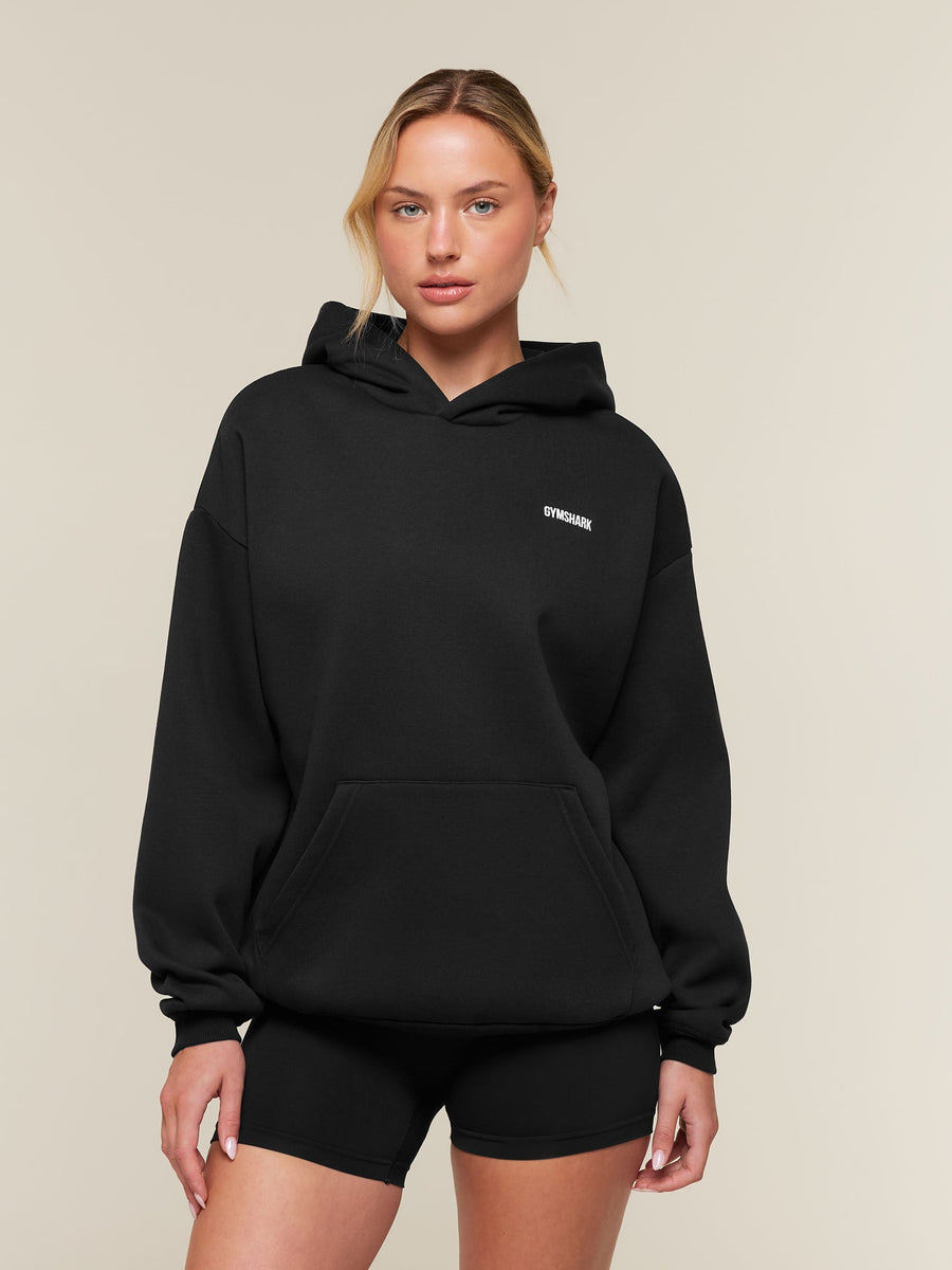 Gymshark Cosy Luxe Hoodie — Black — 1