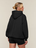 Gymshark Cosy Luxe Hoodie — Black — 2