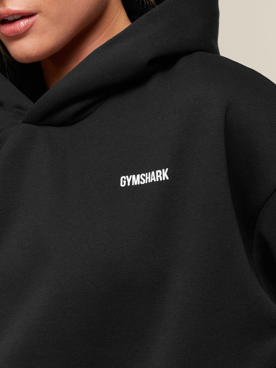 Gymshark Cosy Luxe Hoodie — Black — 5