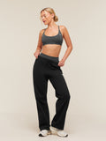 Gymshark Cosy Luxe Straight Leg Regular Joggers — Black — 4
