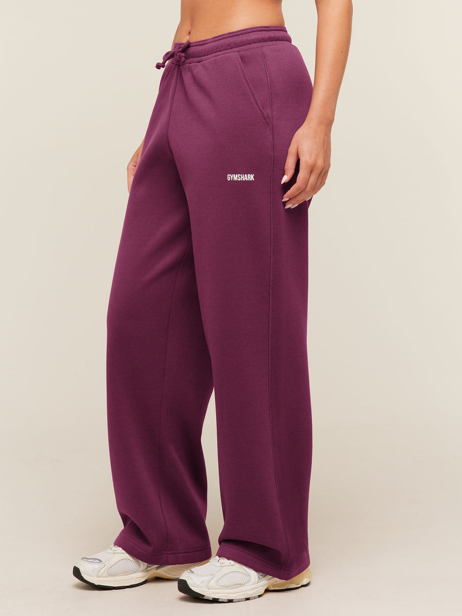 Gymshark Cosy Luxe Straight Leg Regular Joggers — Strength Pink — 3