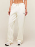 Gymshark Cosy Luxe Straight Leg Regular Joggers — Soft White — 1