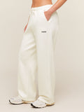 Gymshark Cosy Luxe Straight Leg Regular Joggers — Soft White — 3