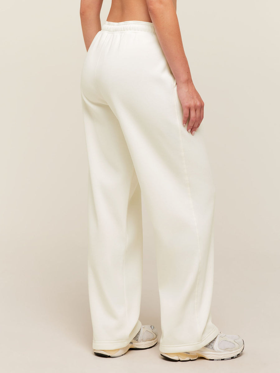 Gymshark Cosy Luxe Straight Leg Regular Joggers — Soft White — 2