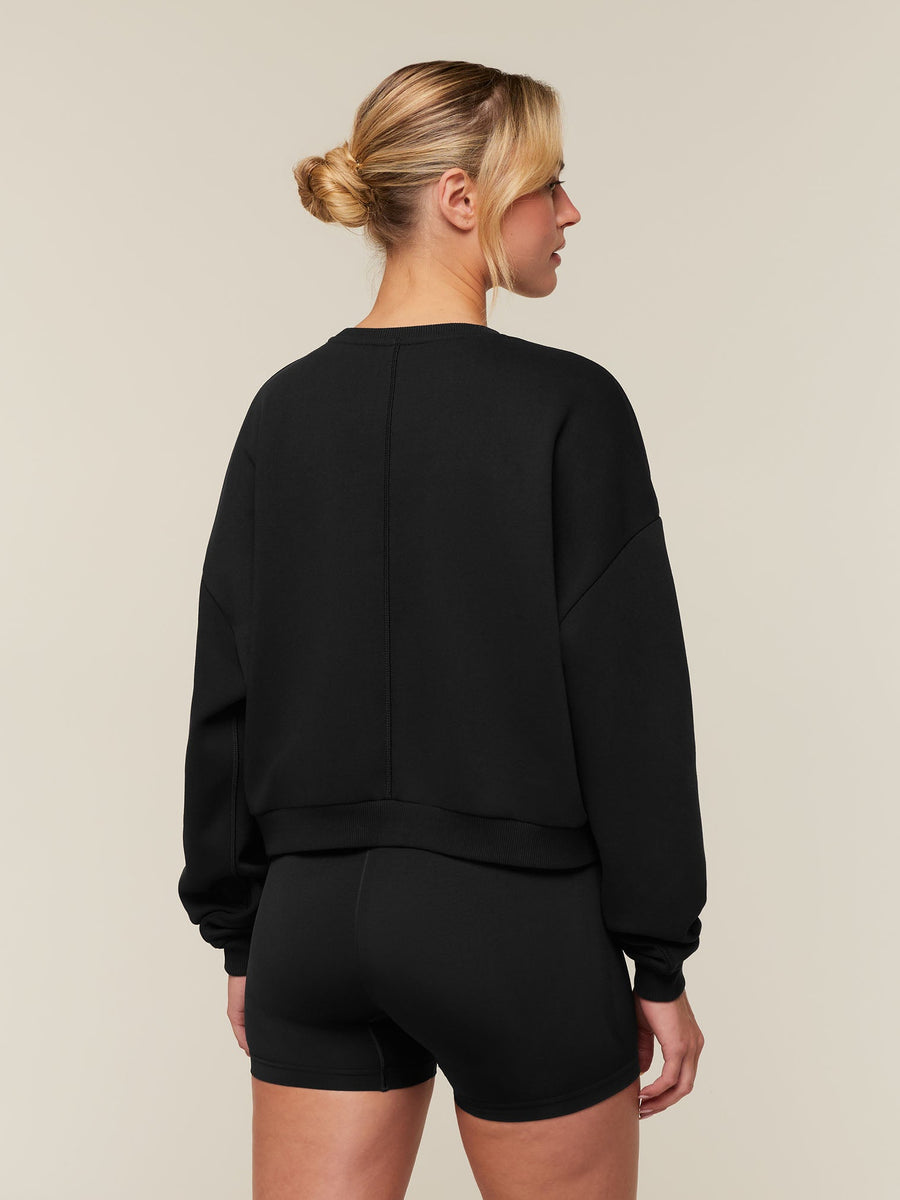 Gymshark Cosy Luxe Sweatshirt — Black — 2
