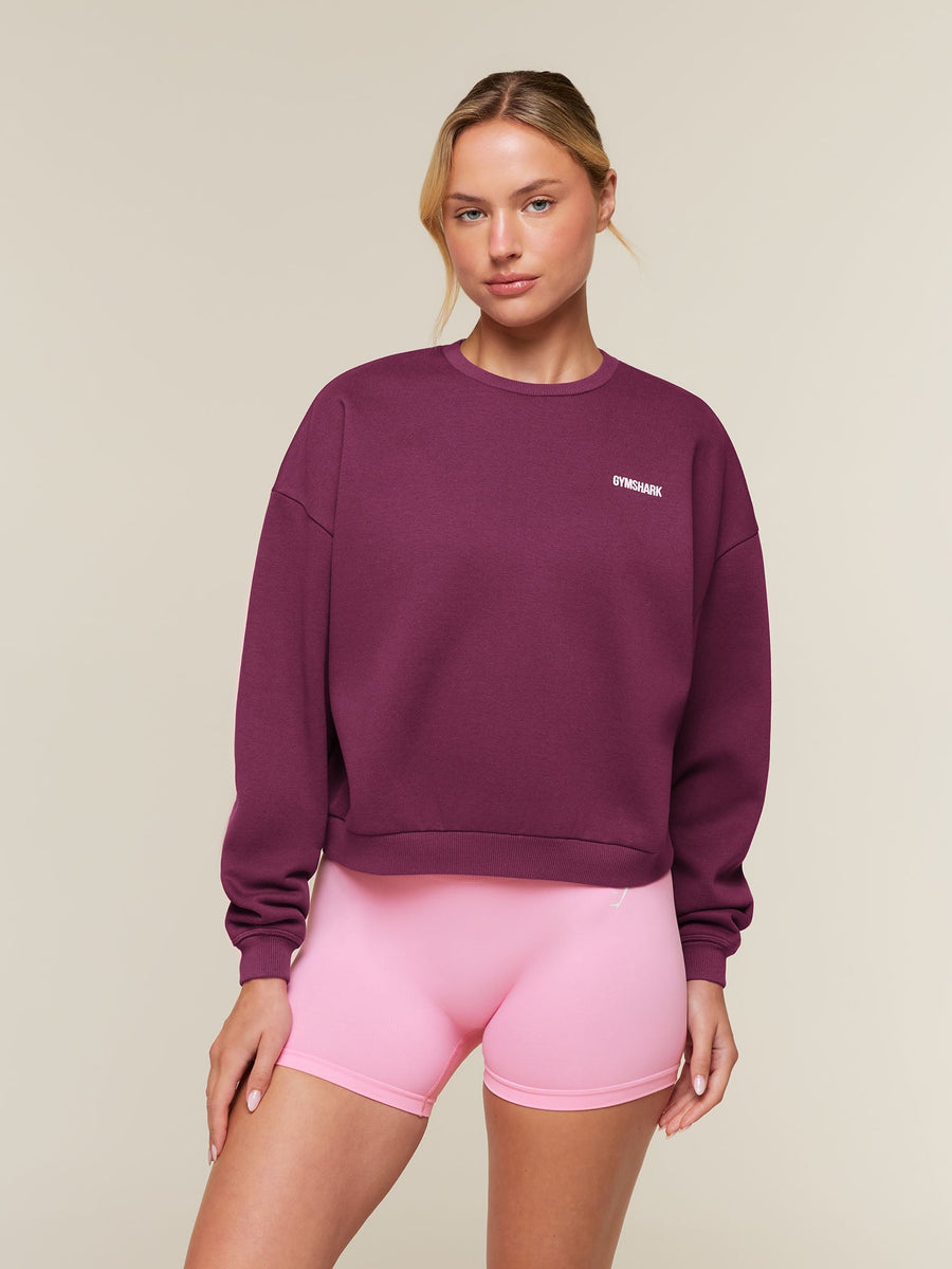Gymshark Cosy Luxe Sweatshirt — Strength Pink — 1