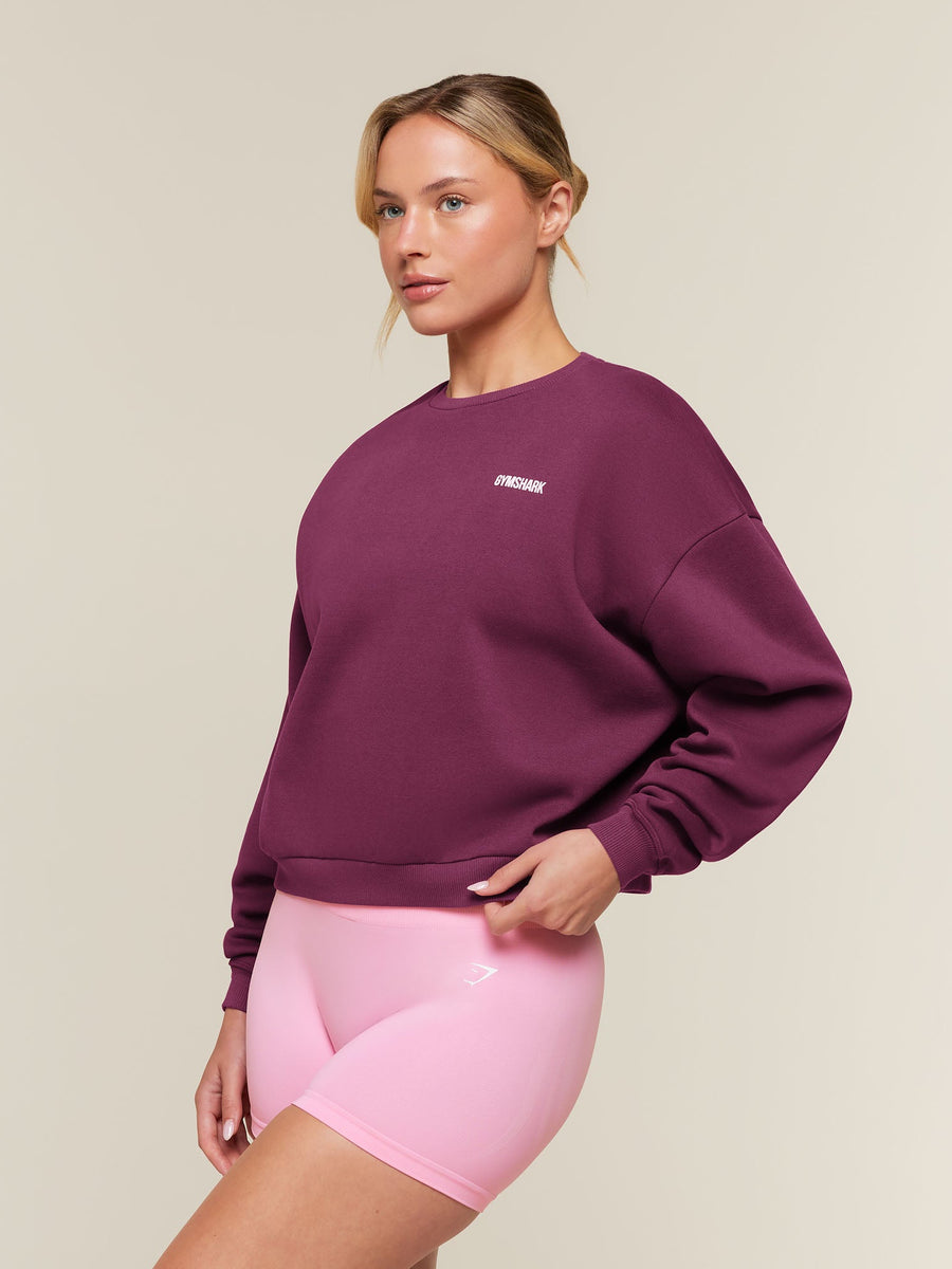 Gymshark Cosy Luxe Sweatshirt — Strength Pink — 3