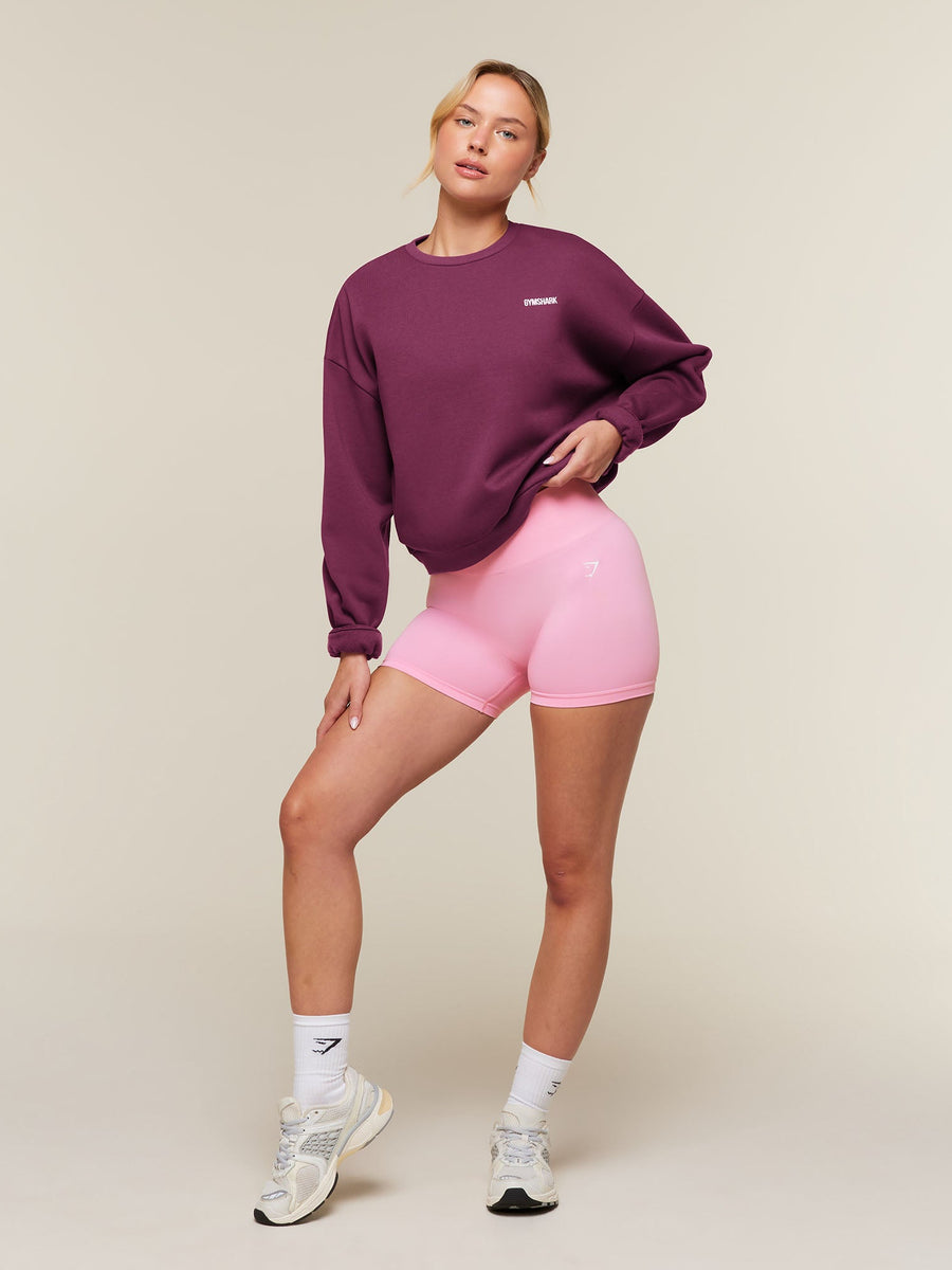 Gymshark Cosy Luxe Sweatshirt — Strength Pink — 4