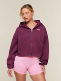 Gymshark Cosy Luxe Zip Through Hoodie — Strength Pink — 1