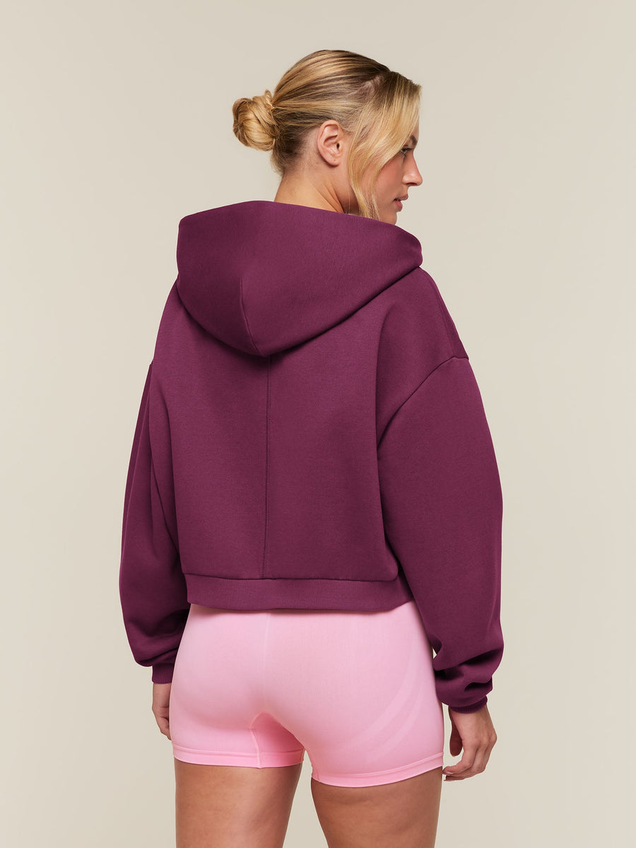 Gymshark Cosy Luxe Zip Through Hoodie — Strength Pink — 2