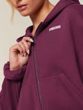 Gymshark Cosy Luxe Zip Through Hoodie — Strength Pink — 5