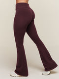 Gymshark CottonMove™ Flared Leggings — Calm Purple Marl — 4