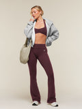Gymshark CottonMove™ Flared Leggings — Calm Purple Marl — 5