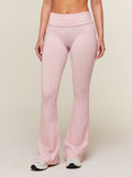 Gymshark CottonMove™ Flared Leggings — Gentle Pink Marl — 1