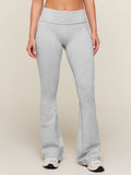 Gymshark CottonMove™ Flared Leggings — Soft Grey Marl — 1